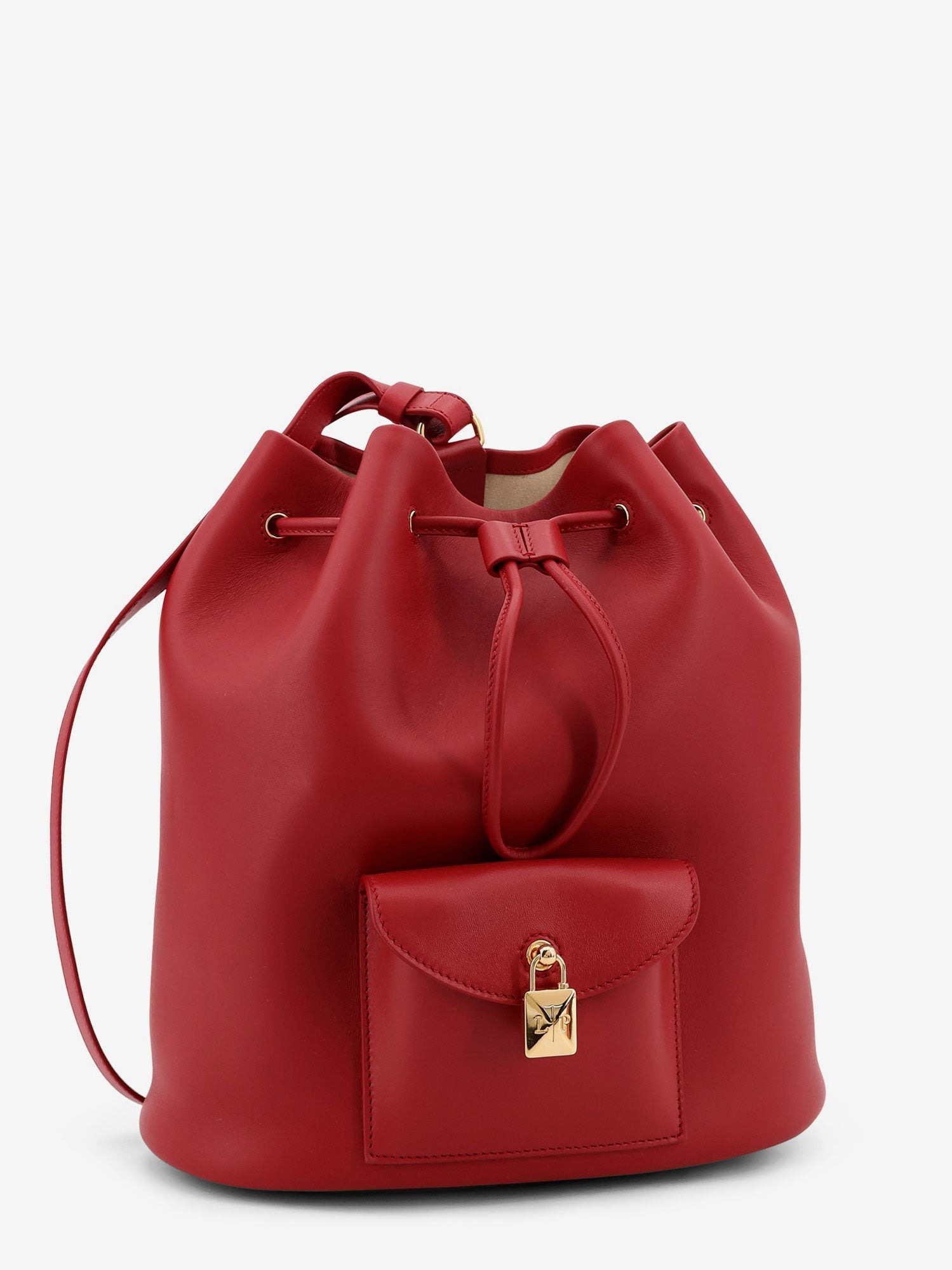 Loro Piana Women Extra Drawstring L27 Leather Backpack - 3