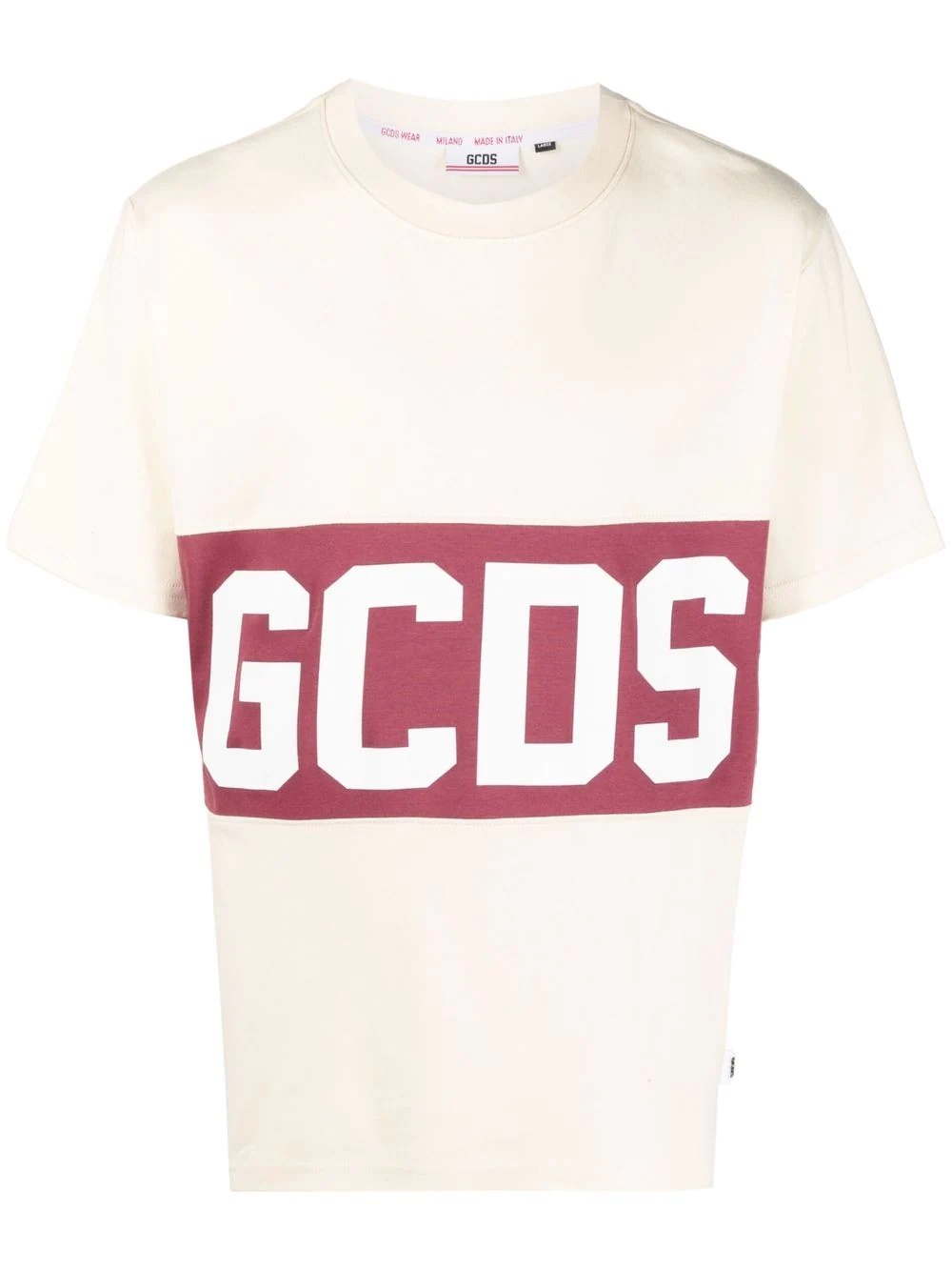 logo-print cotton T-shirt - 1