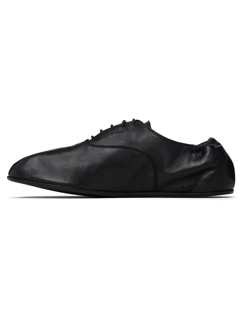 Black Leather Oxfords 3
