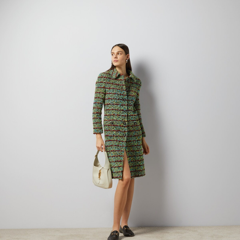 GUCCI Tweed coat outlook