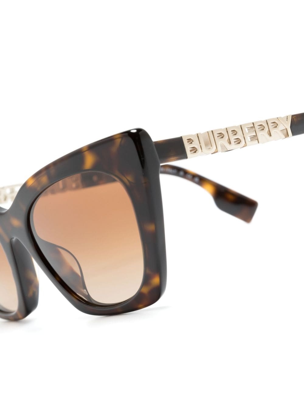 tortoiseshell cat-eye sunglasses - 3