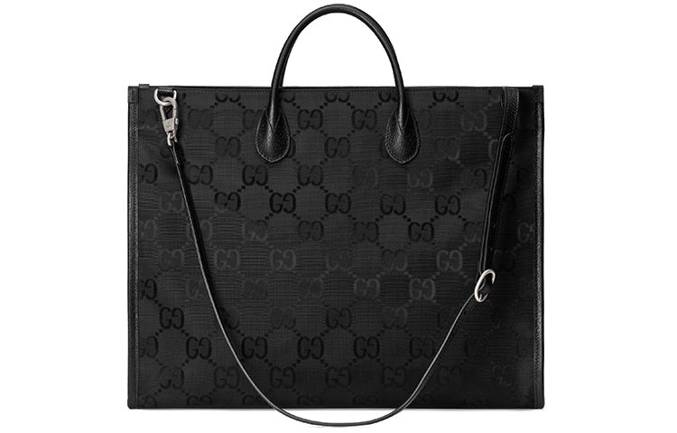 Gucci Off The Grid OTG Environmental Friendly Series Logo Large Capacity Black 630353-H9HAN-1000 - 2