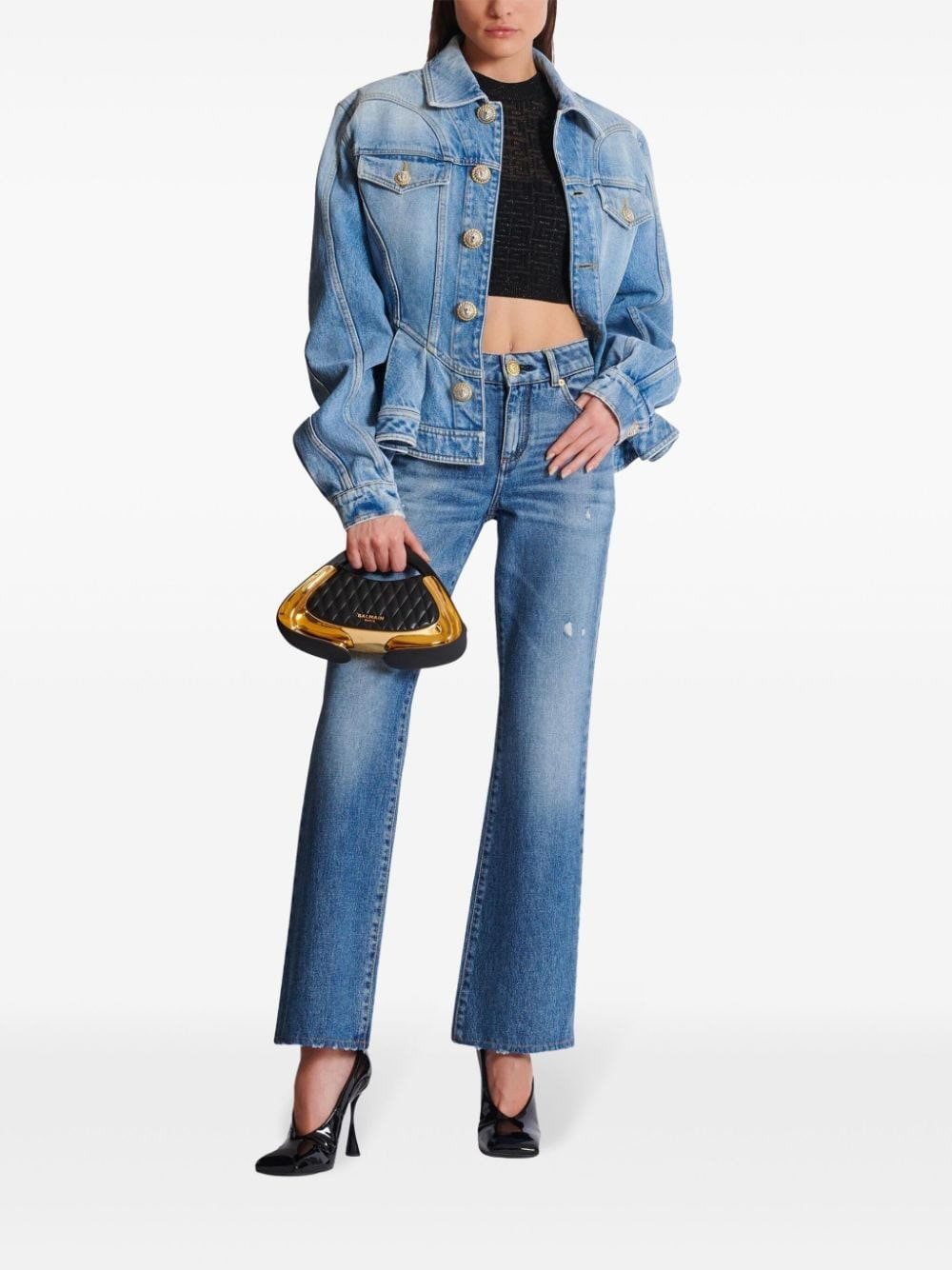 Monogram halterneck top - 7