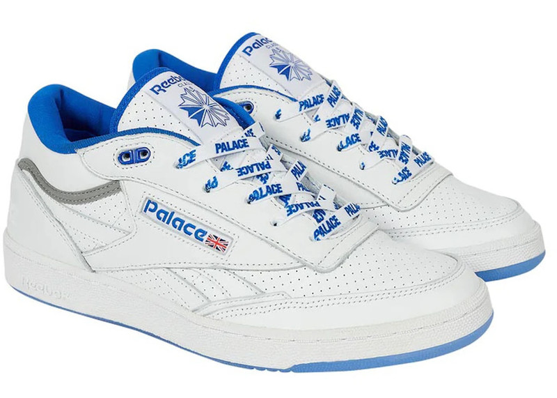 Reebok Reebok Club C Mid II Revenge Palace 화이트 코트 블루 outlook