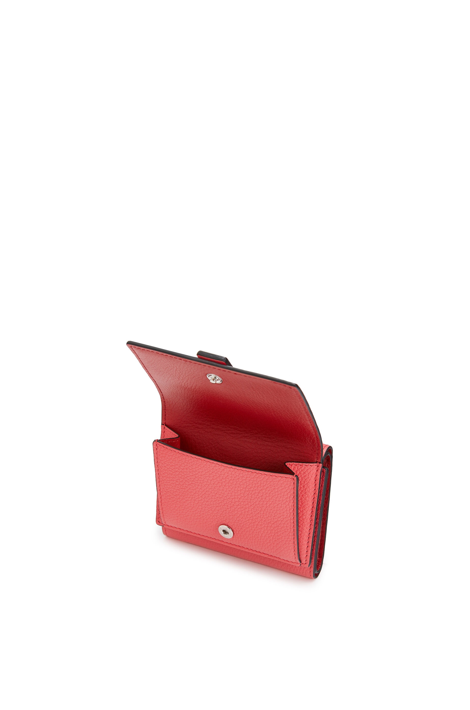 Trifold wallet in soft grained calfskin - 2