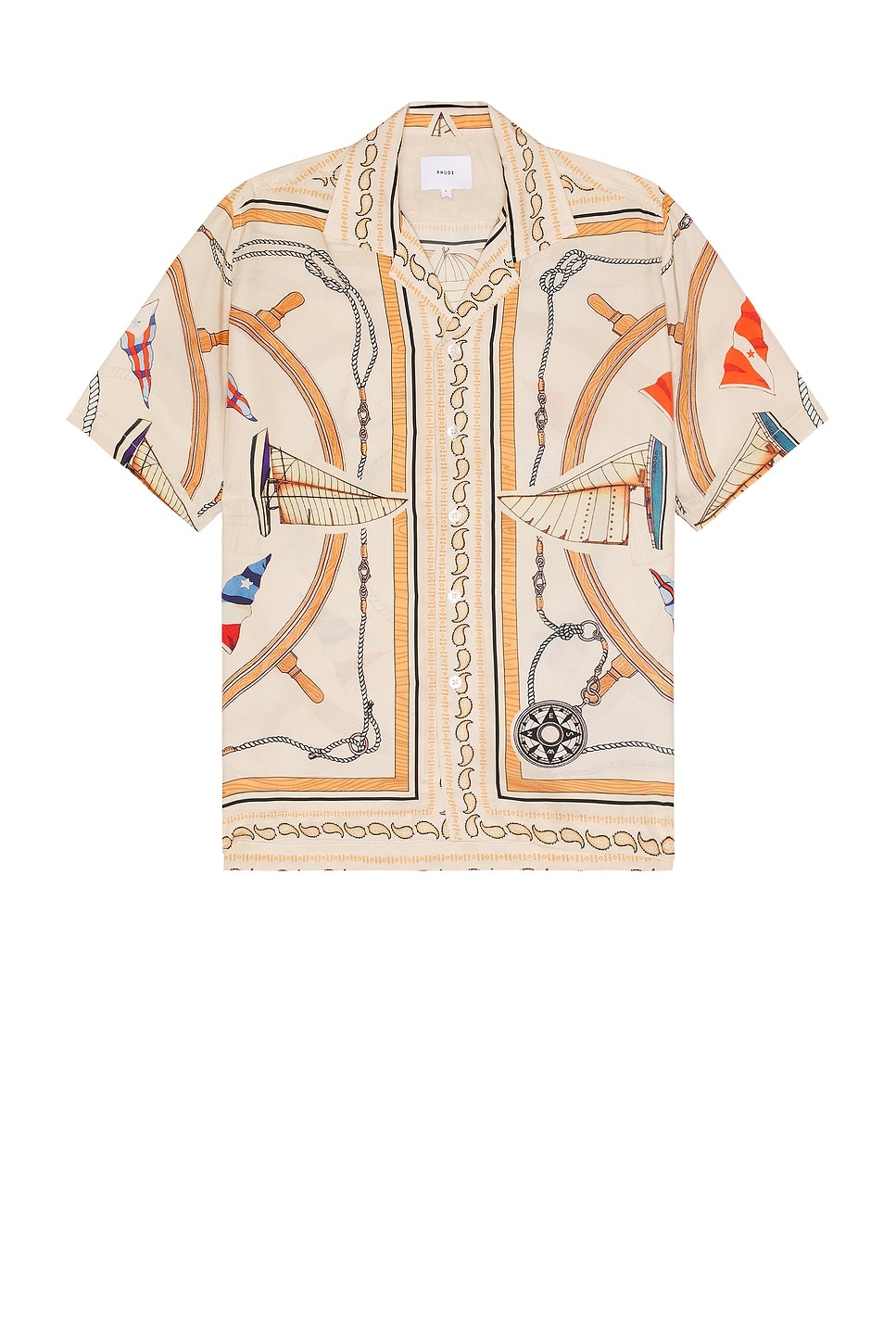 Rhude Nautica Silk Shirt - 1