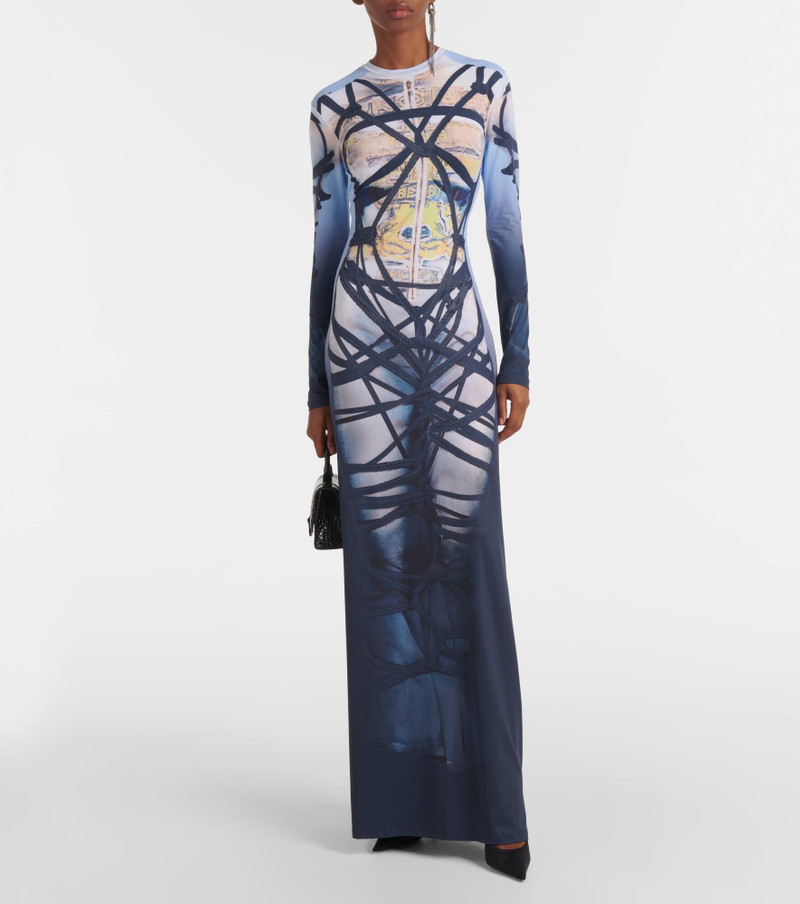 Y/Project Printed maxi dress outlook