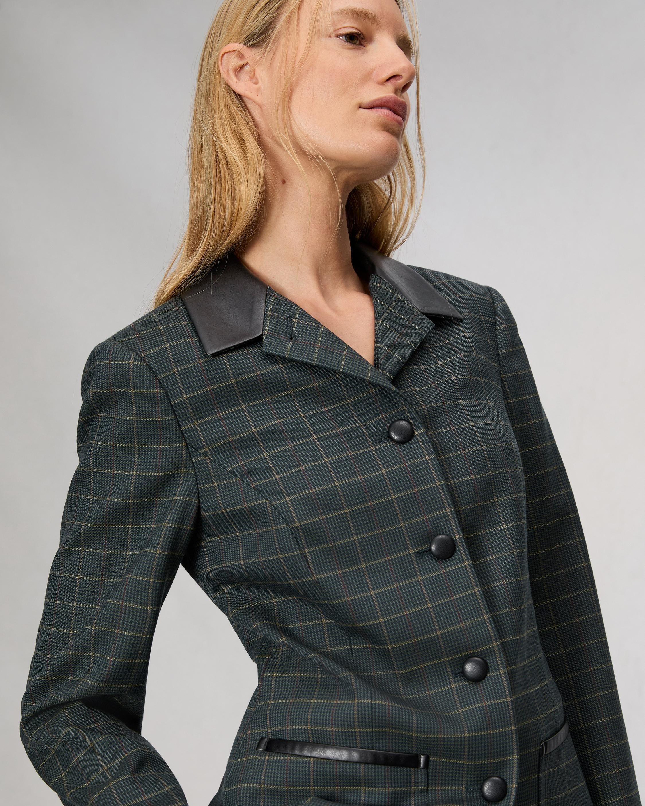 Drew Plaid Blazer - 6