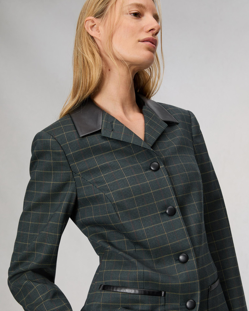 Drew Plaid Blazer 6