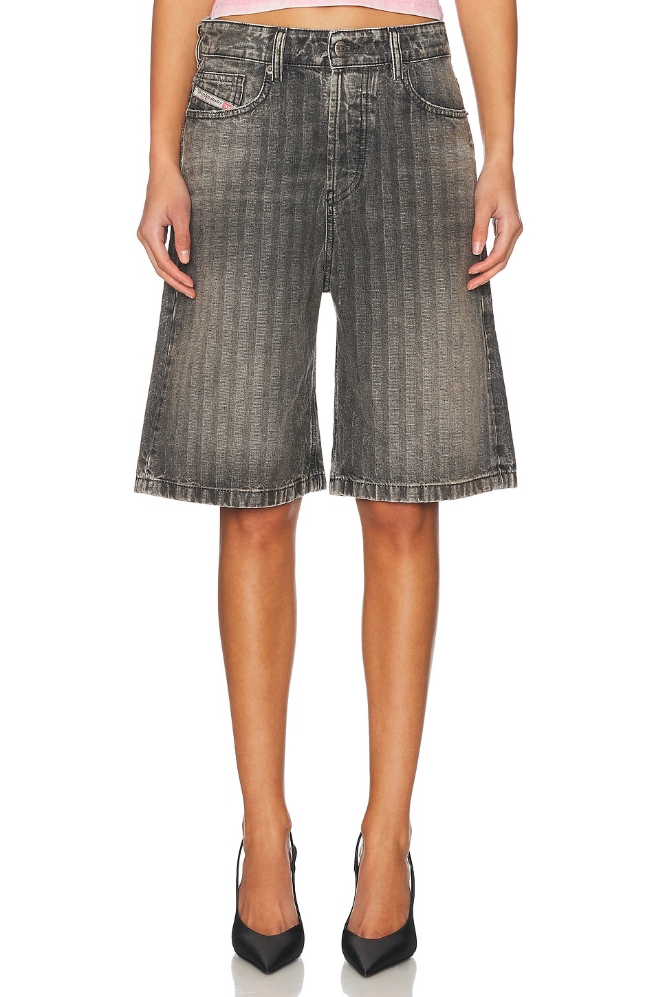 High Waisted Bermuda Short - 1