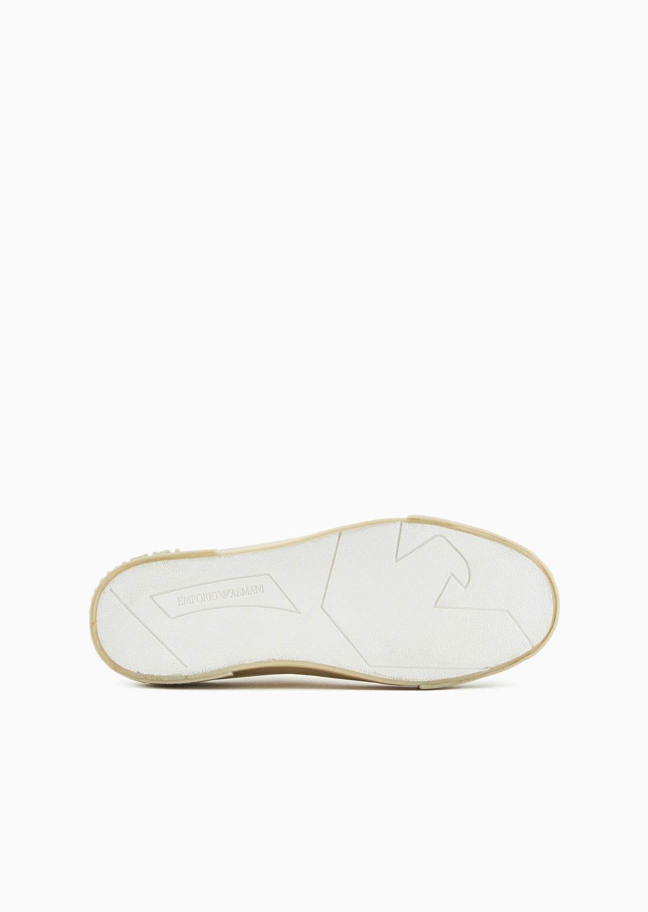 Leather sneakers with clear soles - 6