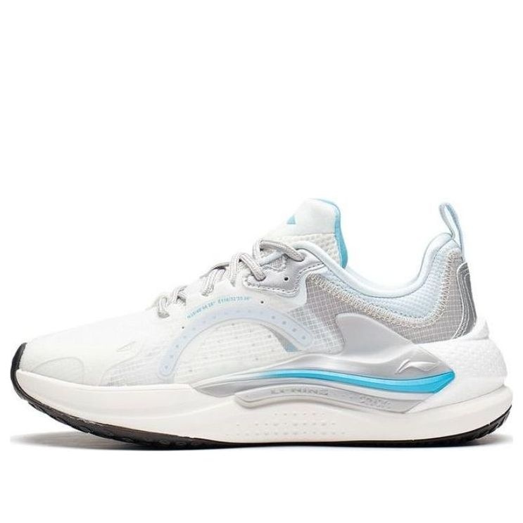 (WMNS) Li-Ning Spark 3 'White Grey' AGLS062-5 - 1