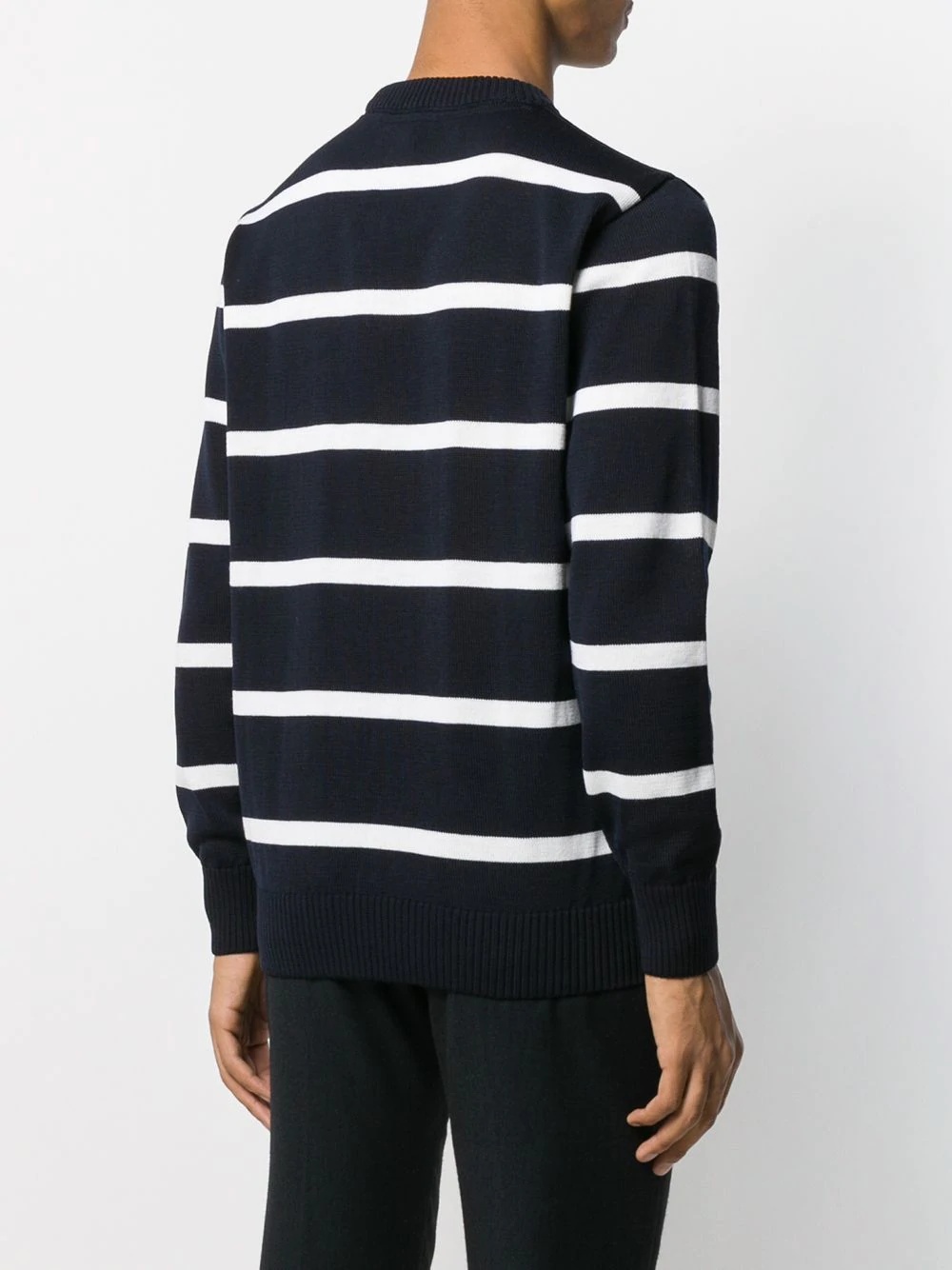 striped print jumper - 4