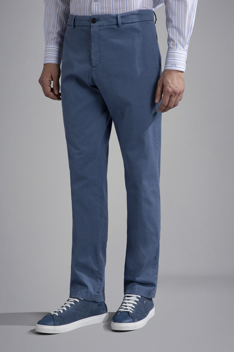 CHINO TENCEL COTTON STRETCH CHINO TROUSERS 6