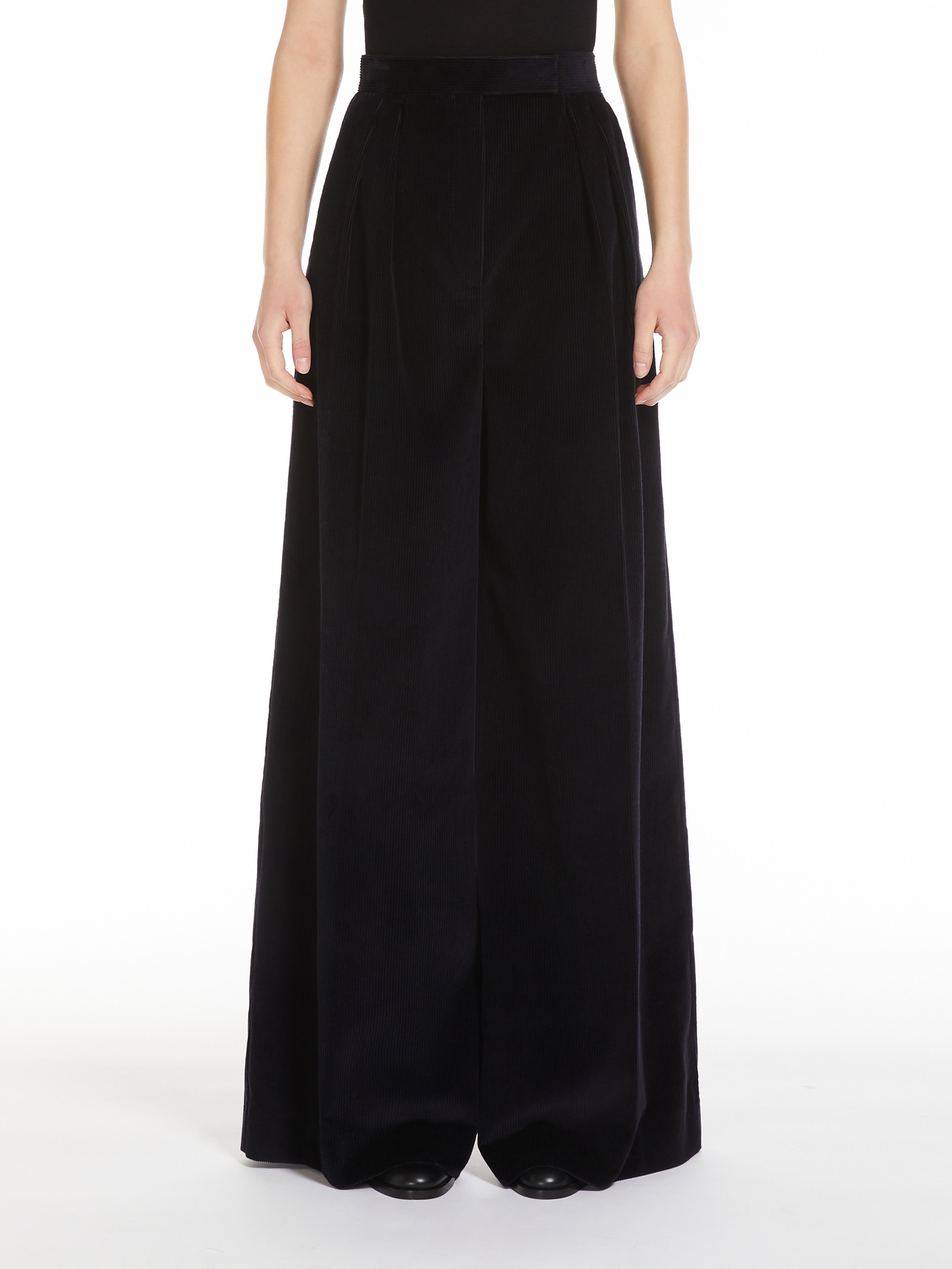 GILLY Wide-leg corduroy trousers - 3