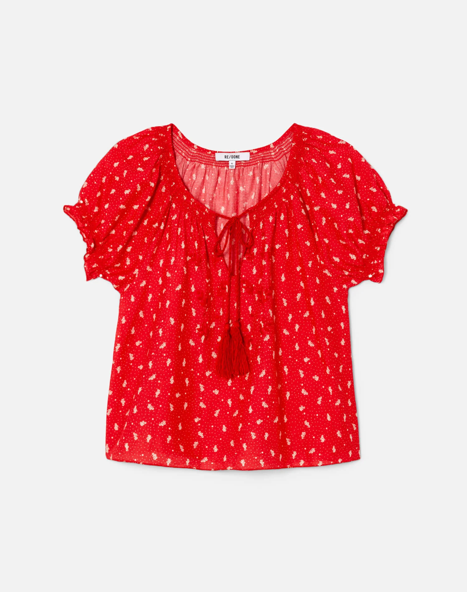 Katie Embroidered Top - Bandana - 1