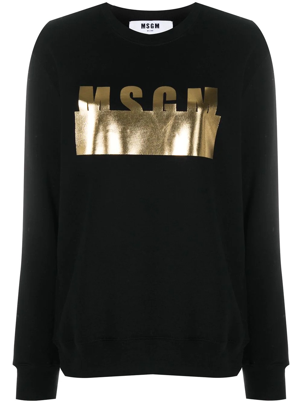 logo-print sweatshirt - 1