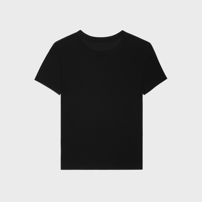 CELINE regular t-shirt IN FINE COTTON JERSEY outlook