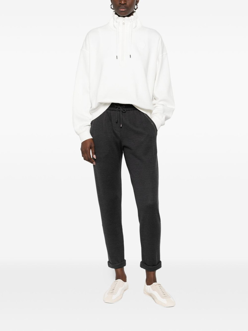 Brunello Cucinelli drawstring track pants outlook