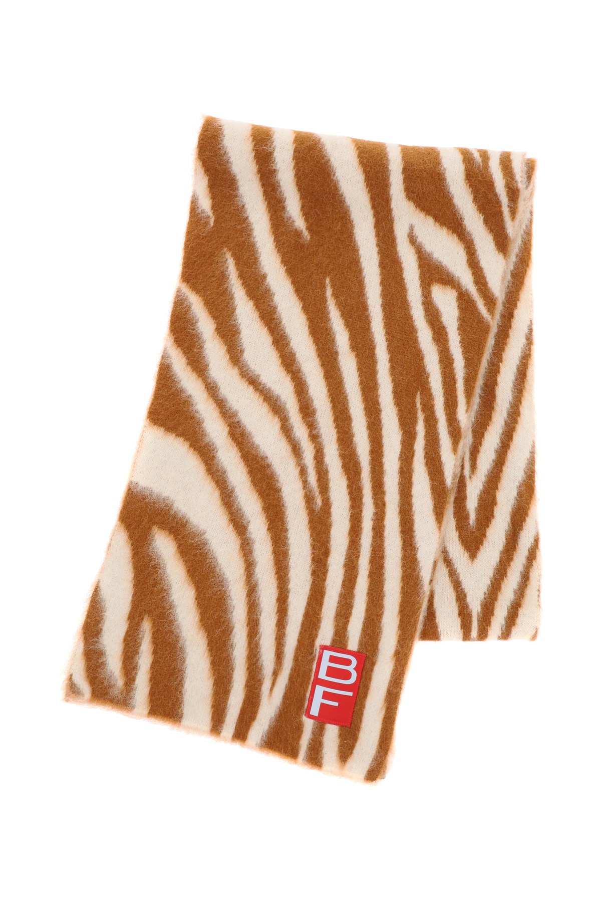 ALPACA WOOL ZEBRA SCARF - 2