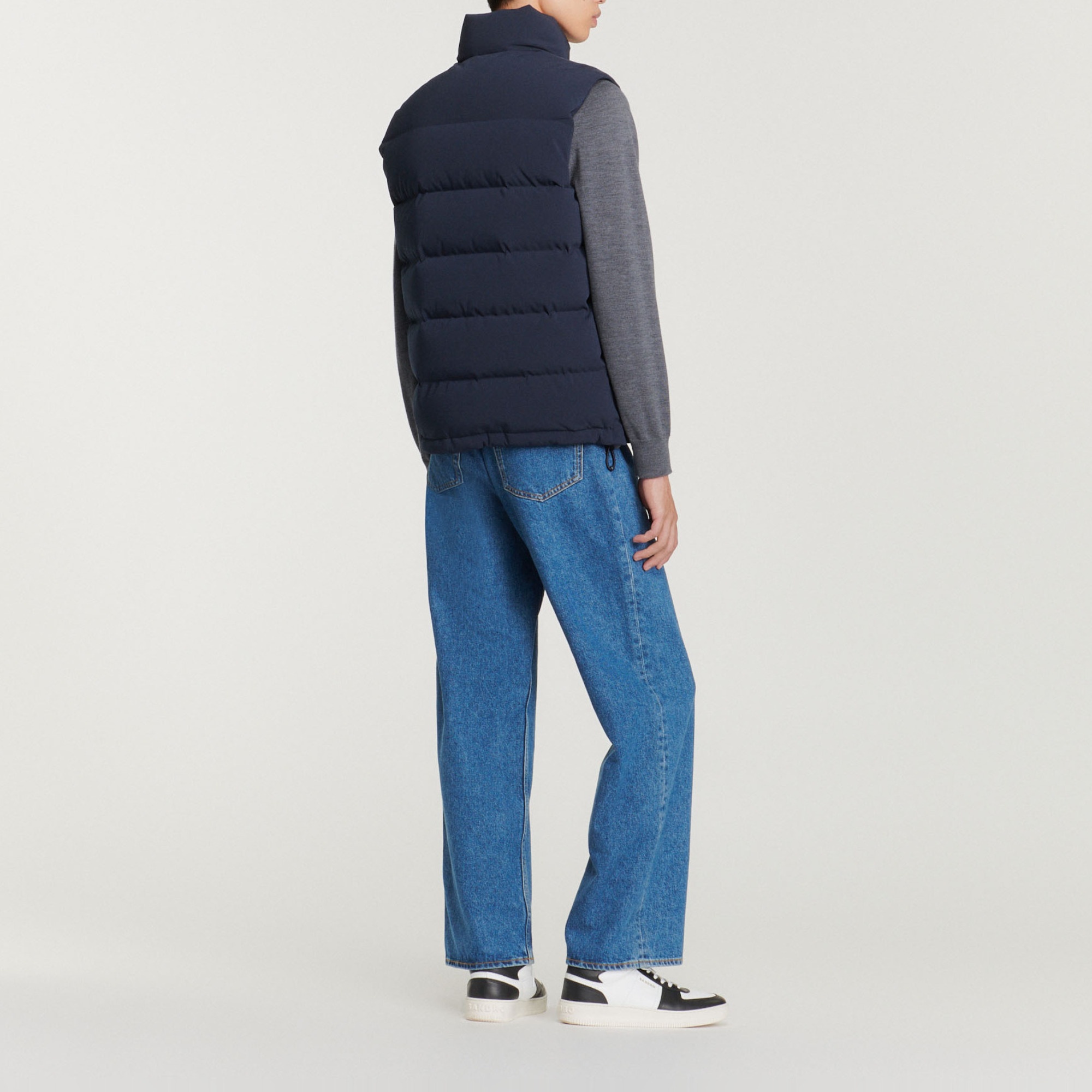 Sleeveless jacket in technical fabric - 5