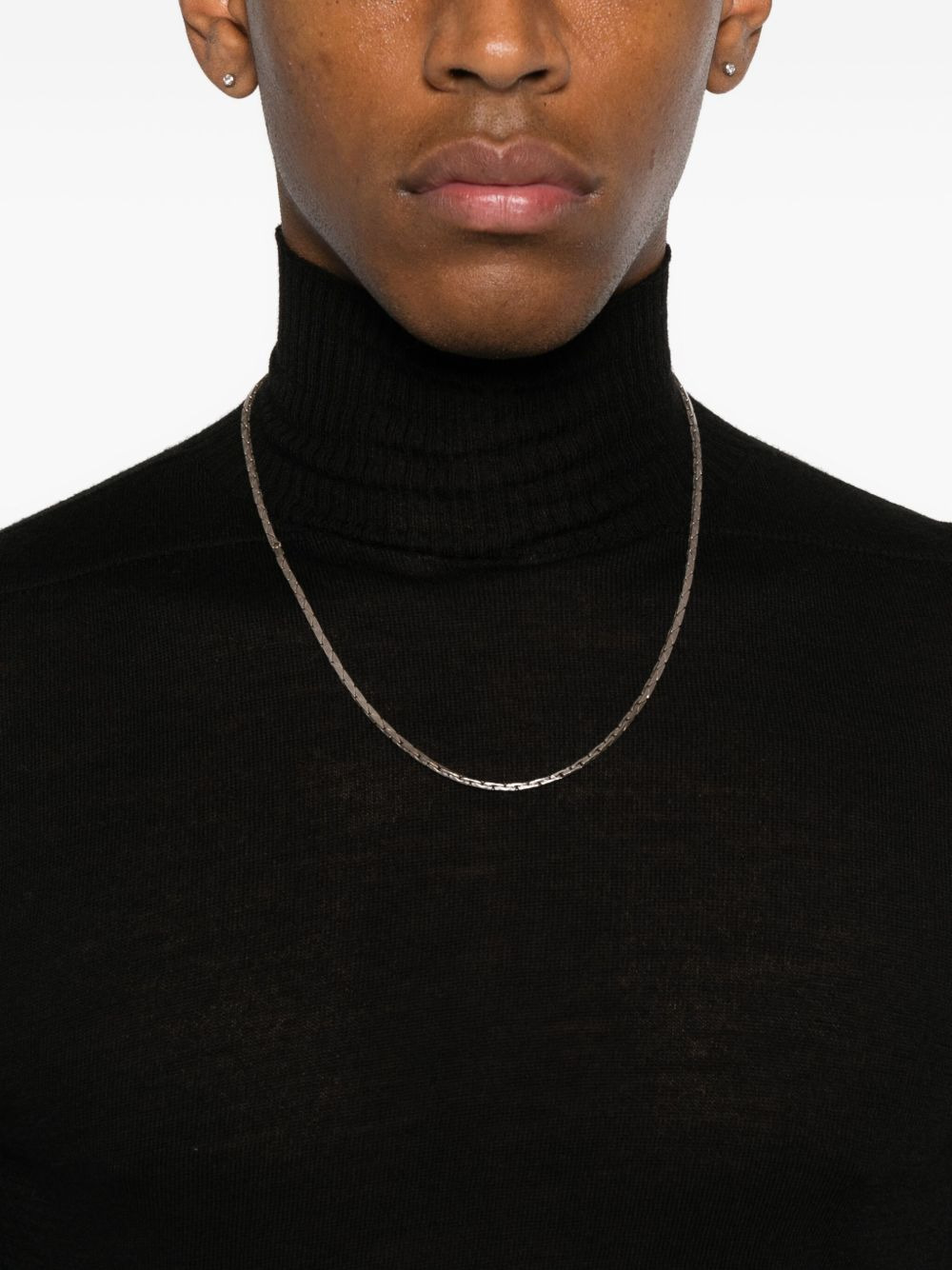 high-neck wool sweater - 5