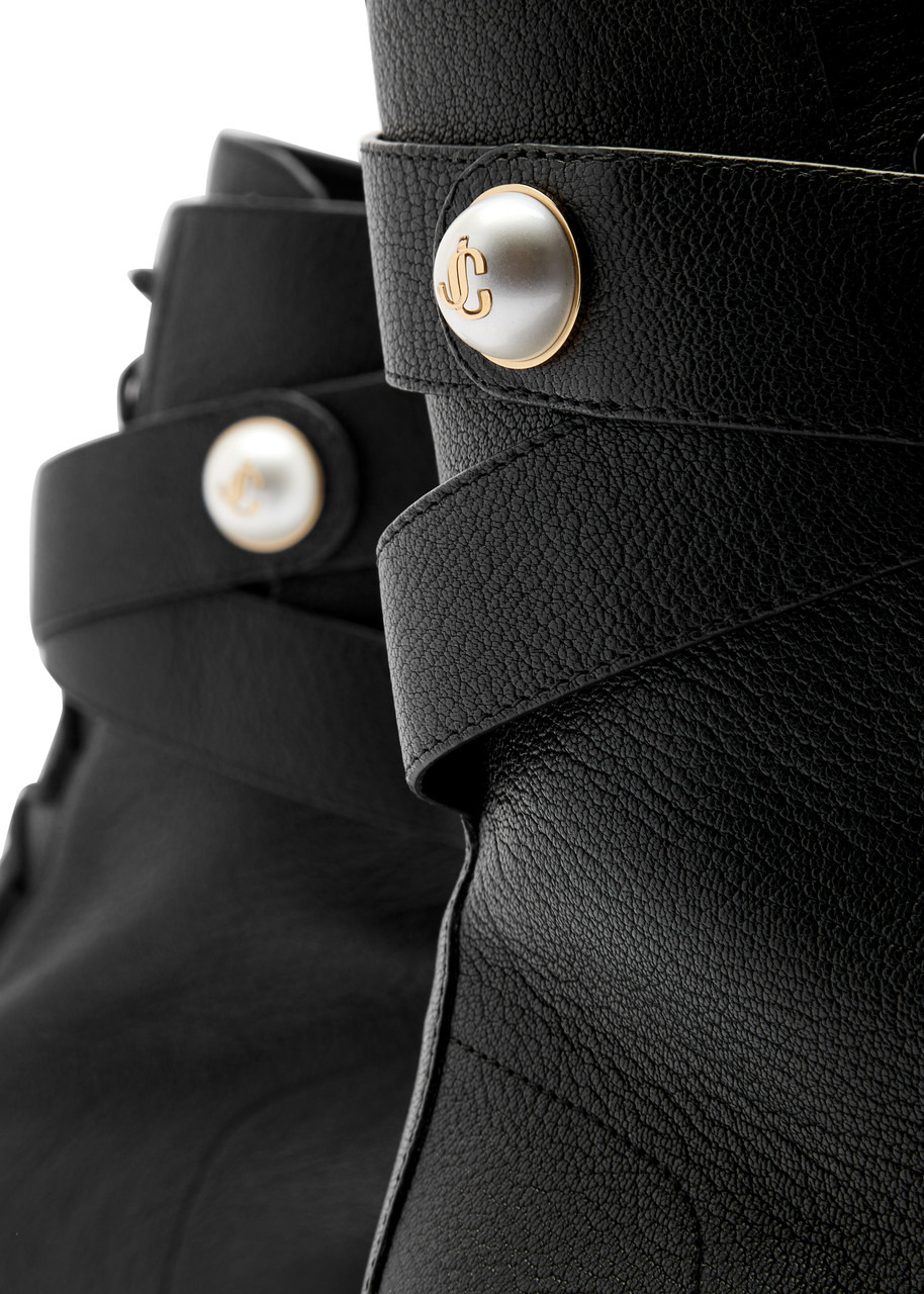 Jimmy Choo Noemi Chunky Leather Ankle Boots - 3