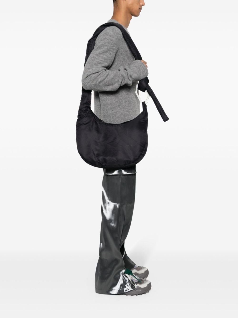 HELIOT EMIL 24AW ショルダーバッグ HELIOT EMIL シルバー Attache ショルダー
