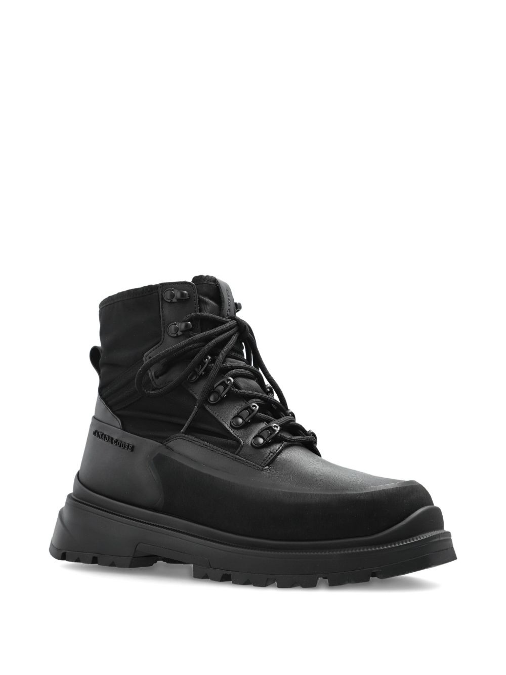 lace-up leather boots - 2