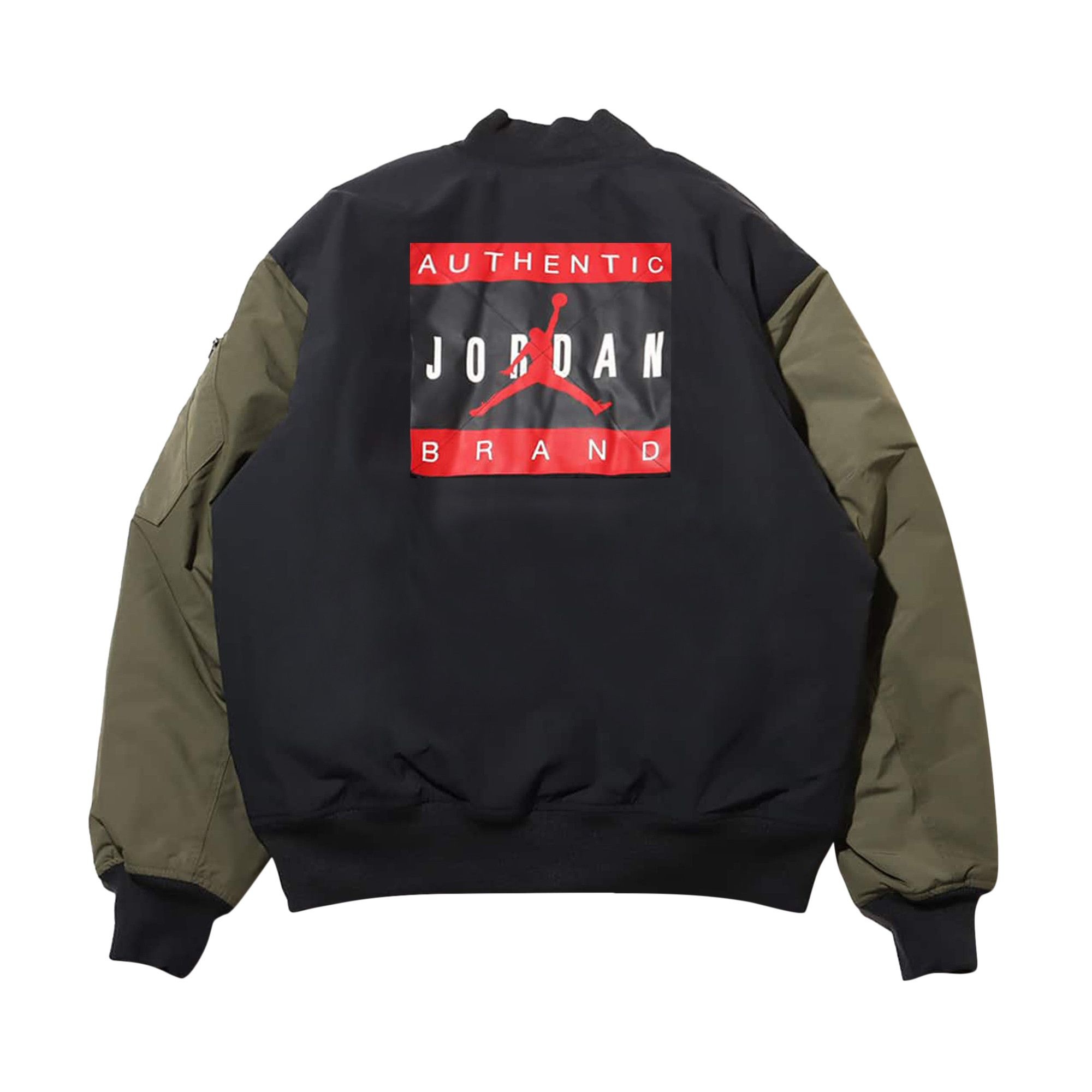 Air Jordan Renegade Jacket 'Off Black/Medium Olive' - 2