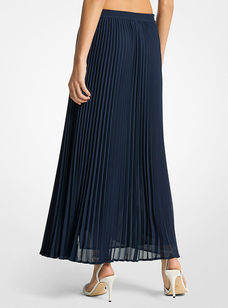MICHAEL KORS Pleated Georgette Skirt outlook