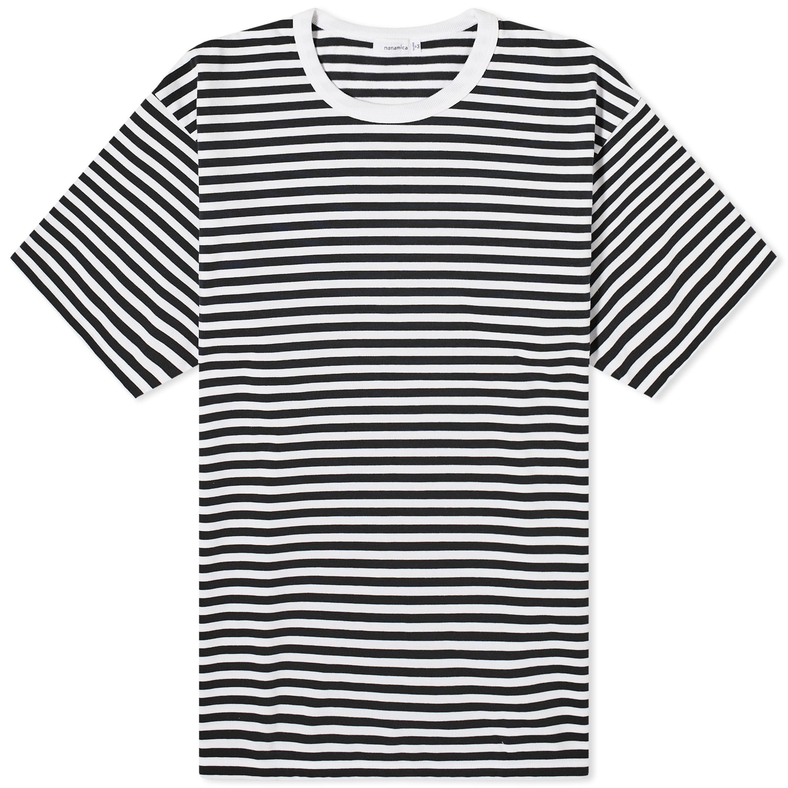 Nanamica COOLMAX Striped T-Shirt - 1