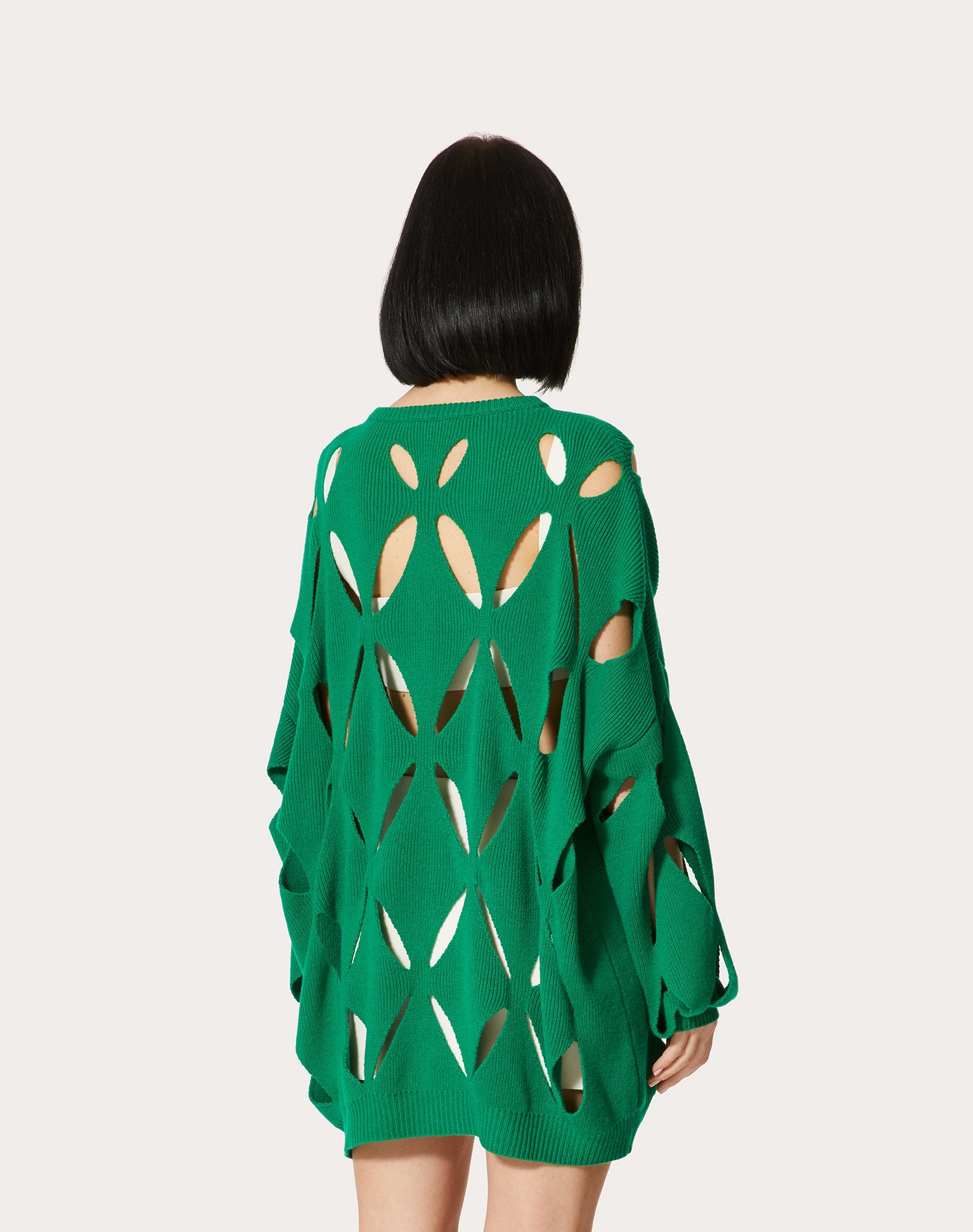 EMBROIDERED WOOL SWEATER - 4