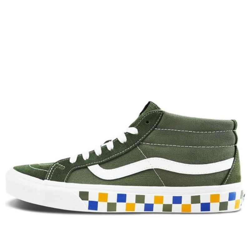 Vans Sk8-Mid Reissue Dark Green Unisex VN0A391F2BN - 1