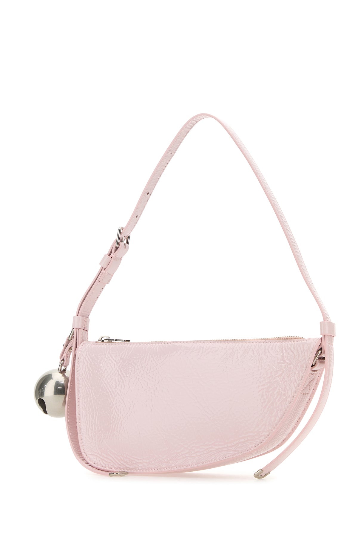 Pink leather Knight small shoulder bag - 2