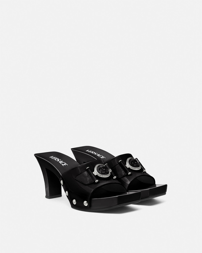 Medusa Buckle Patent Clogs 60 mm 2