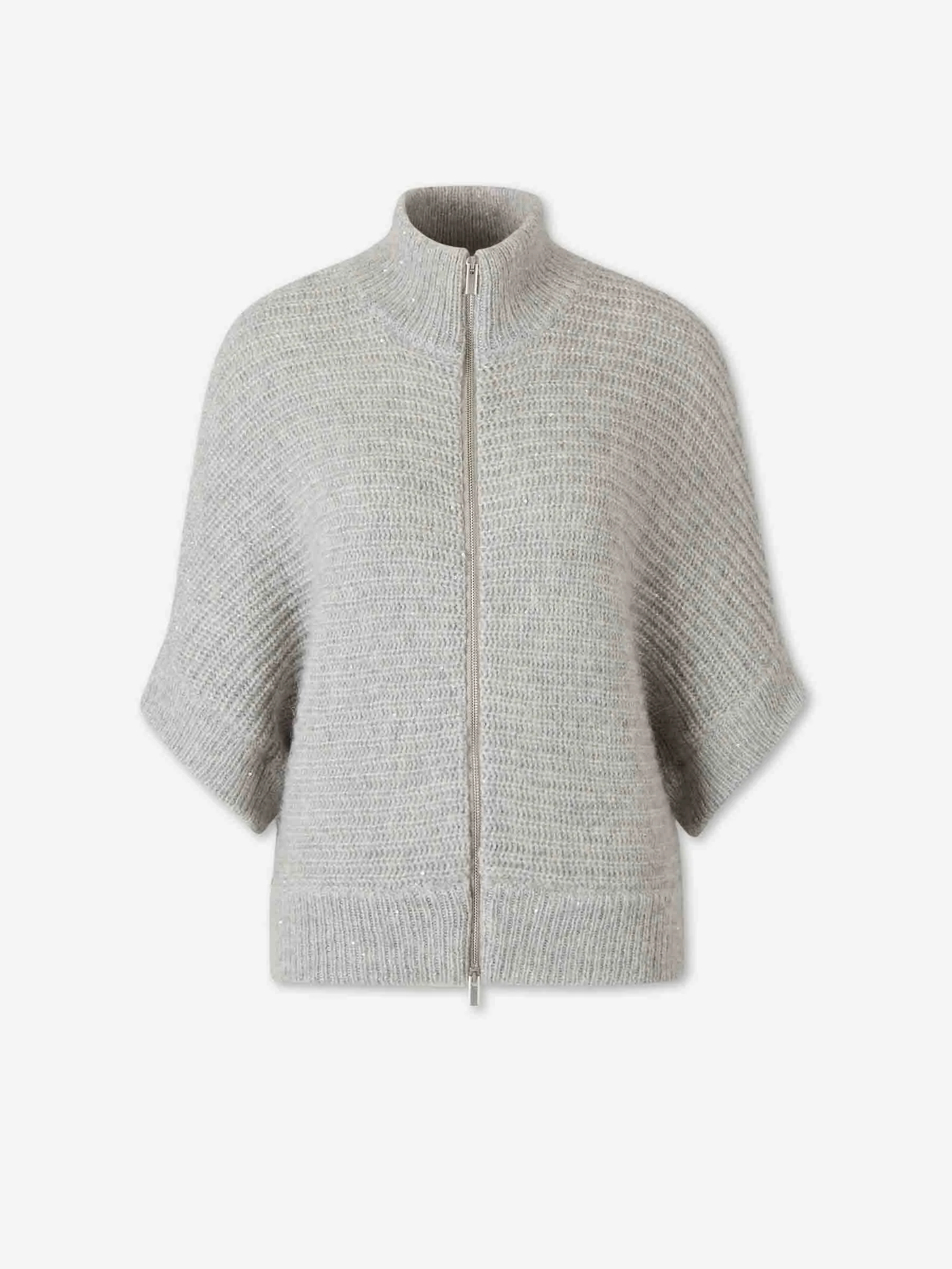 WOOL KNIT CARDIGAN - 1