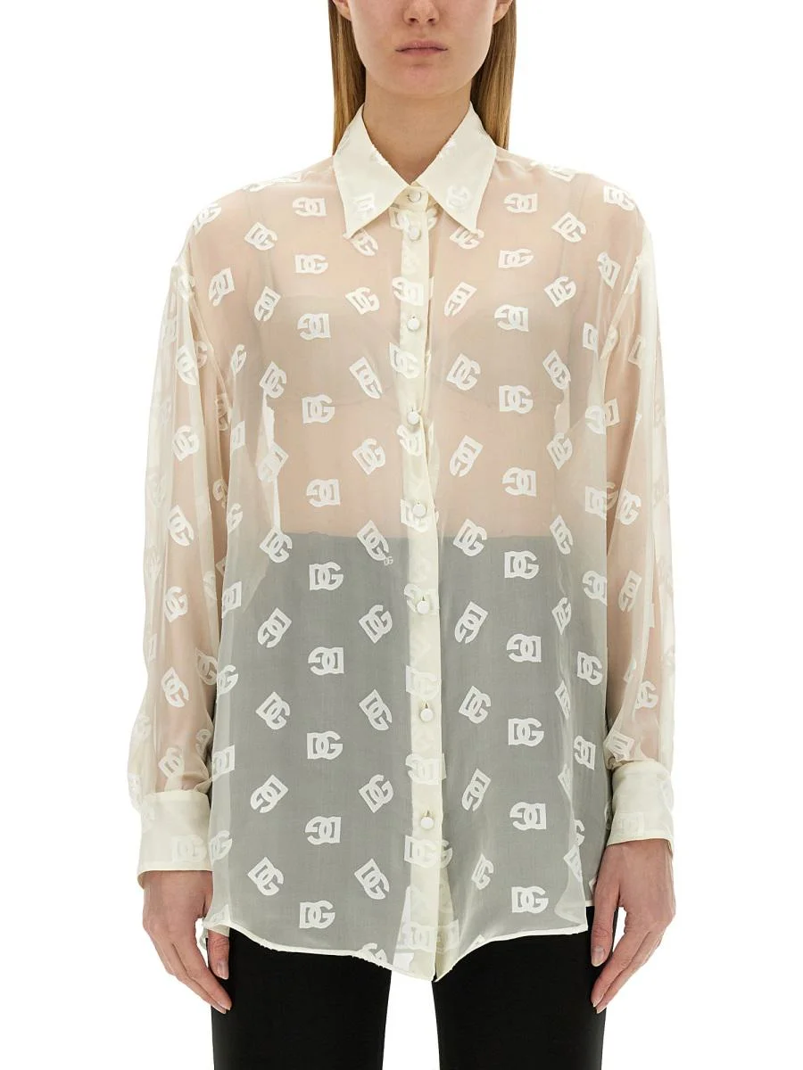 DOLCE & GABBANA DG SHIRT ALL OVER - 1