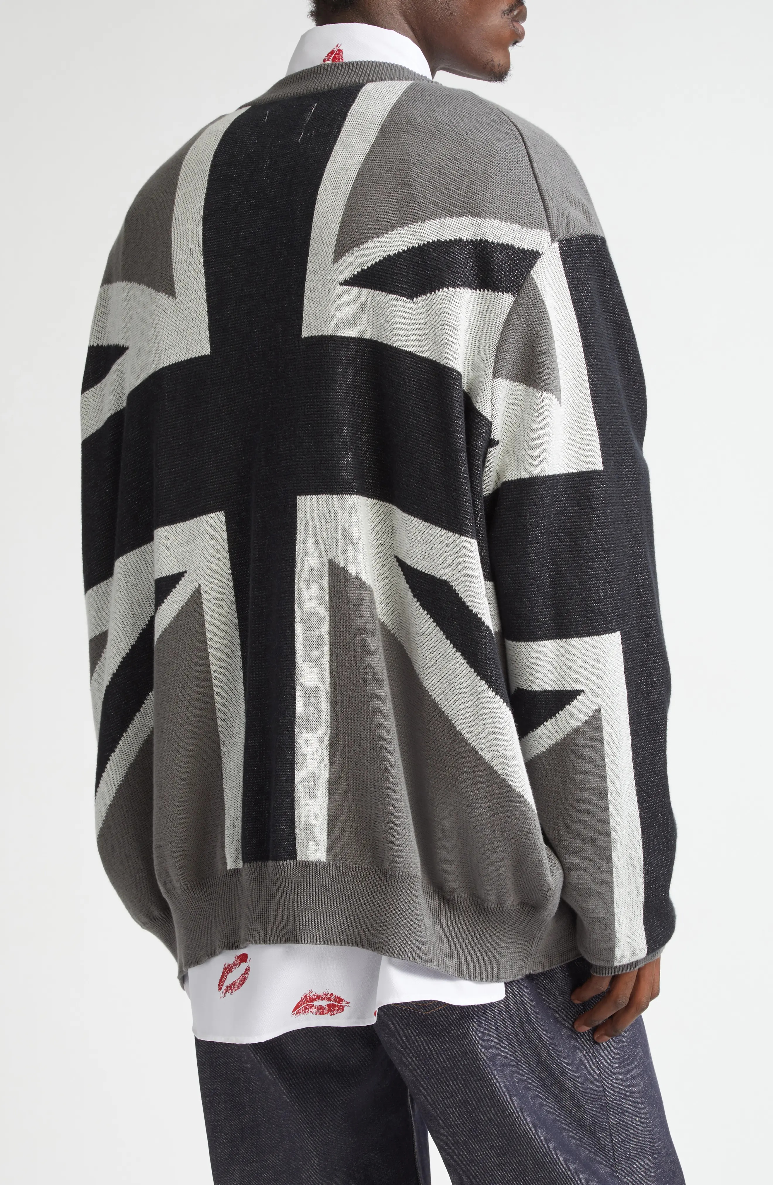 Union Jack Cotton Cardigan - 3