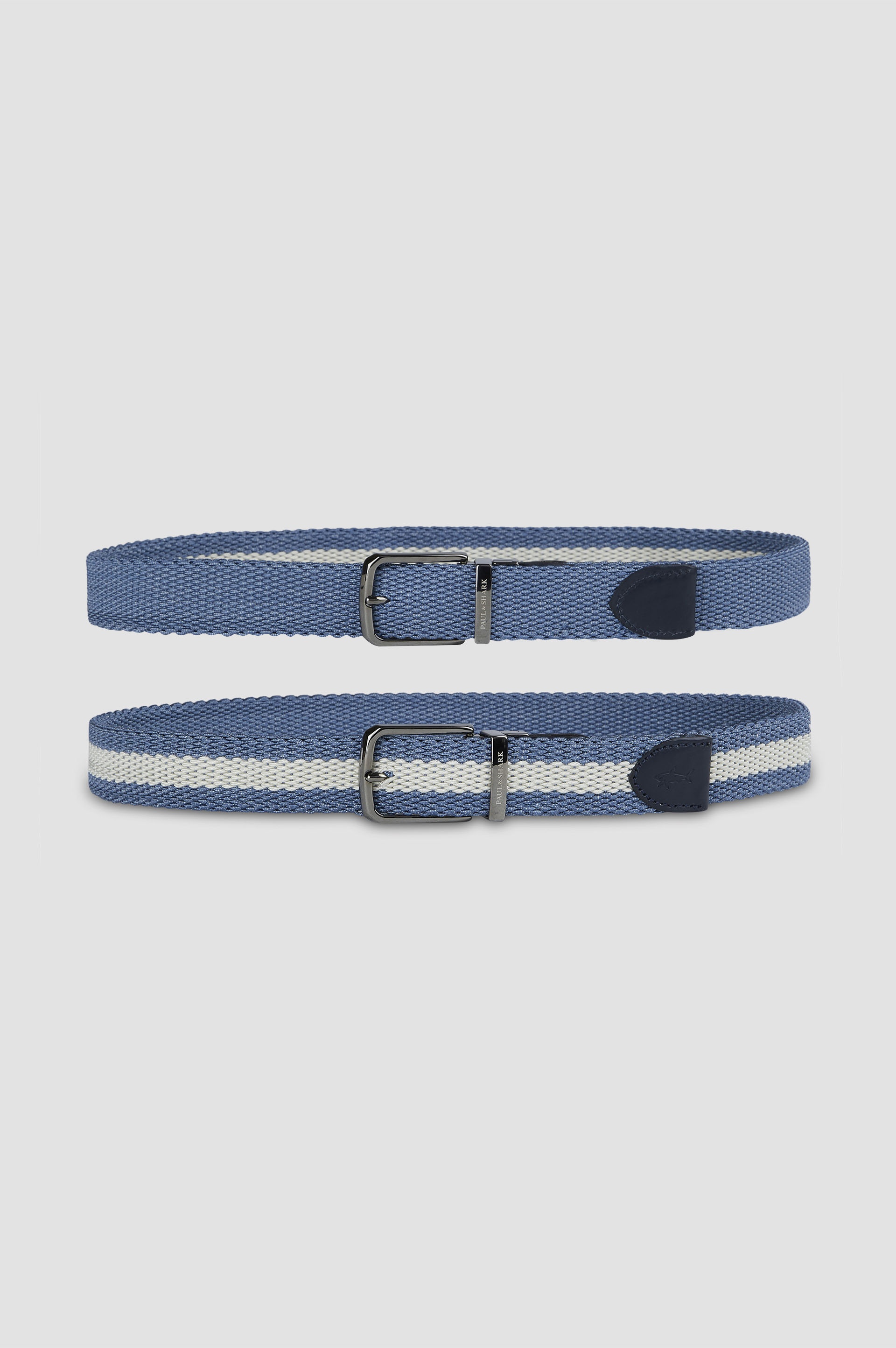 REVERSIBLE BELT WITH CONTRASTING STRIPES - 3