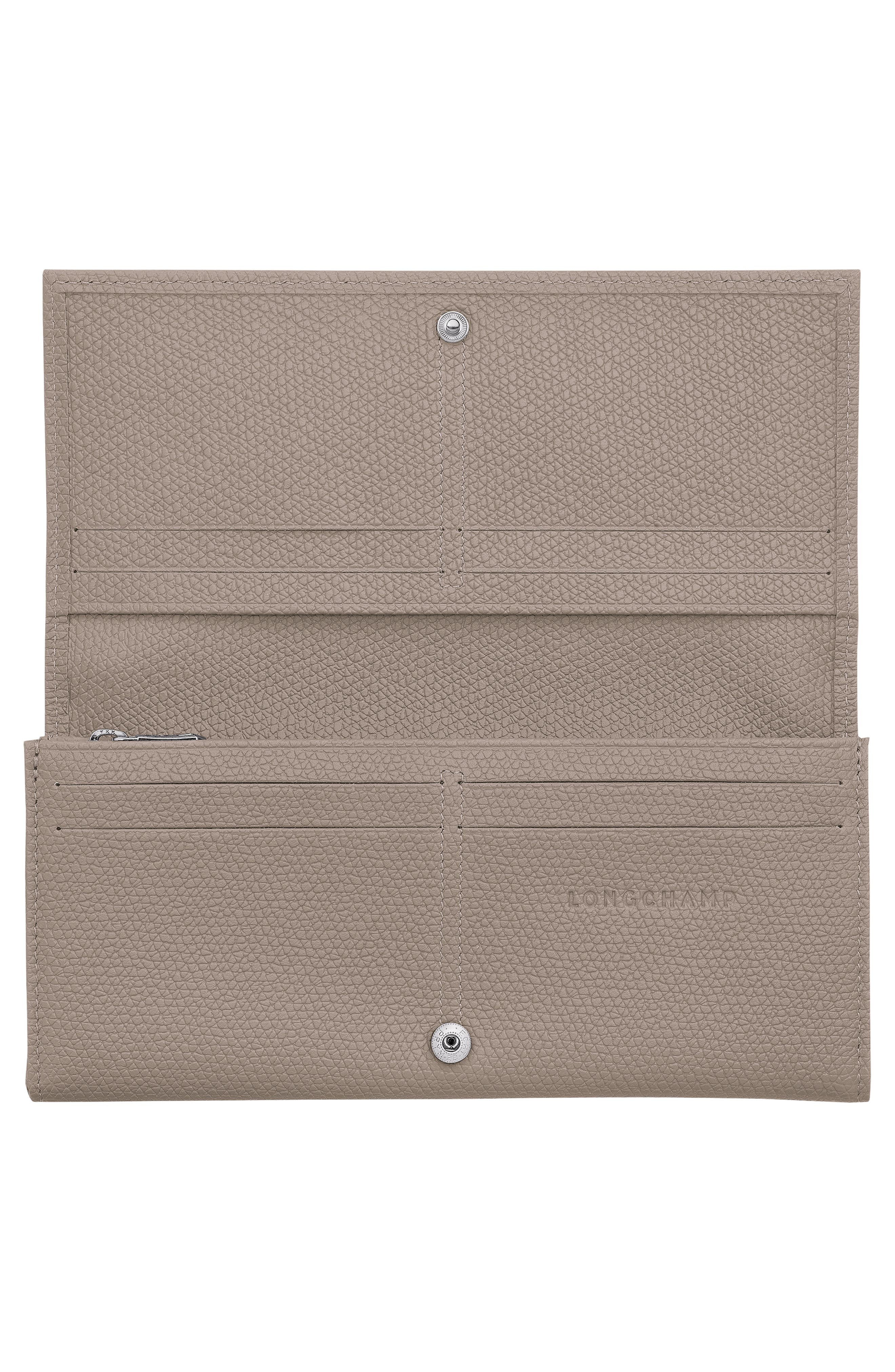 Longchamp Le Roseau Long Continental Wallet in Clay at Nordstrom - 2