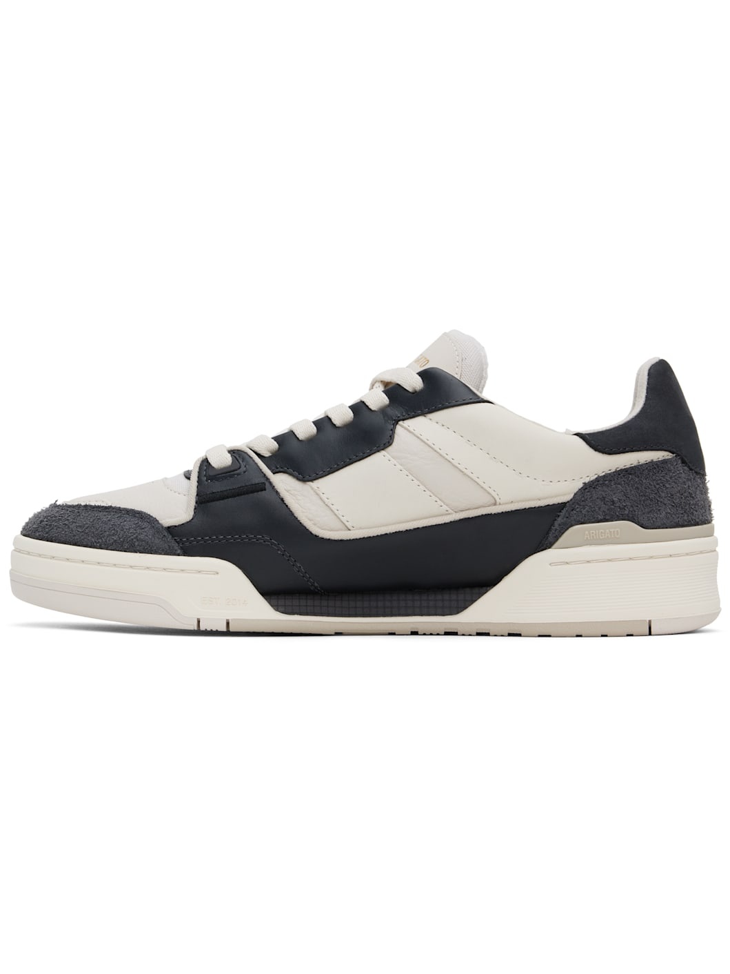 Off-White & Black Clay Sneakers - 3