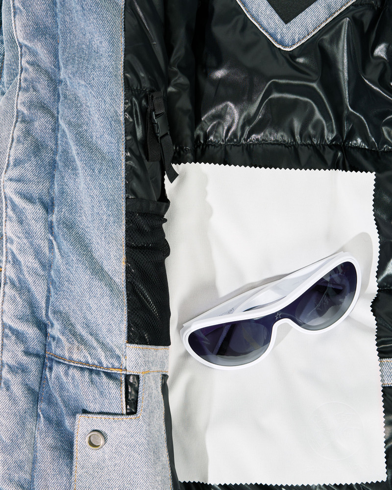 Denim Puffer Jacket 7