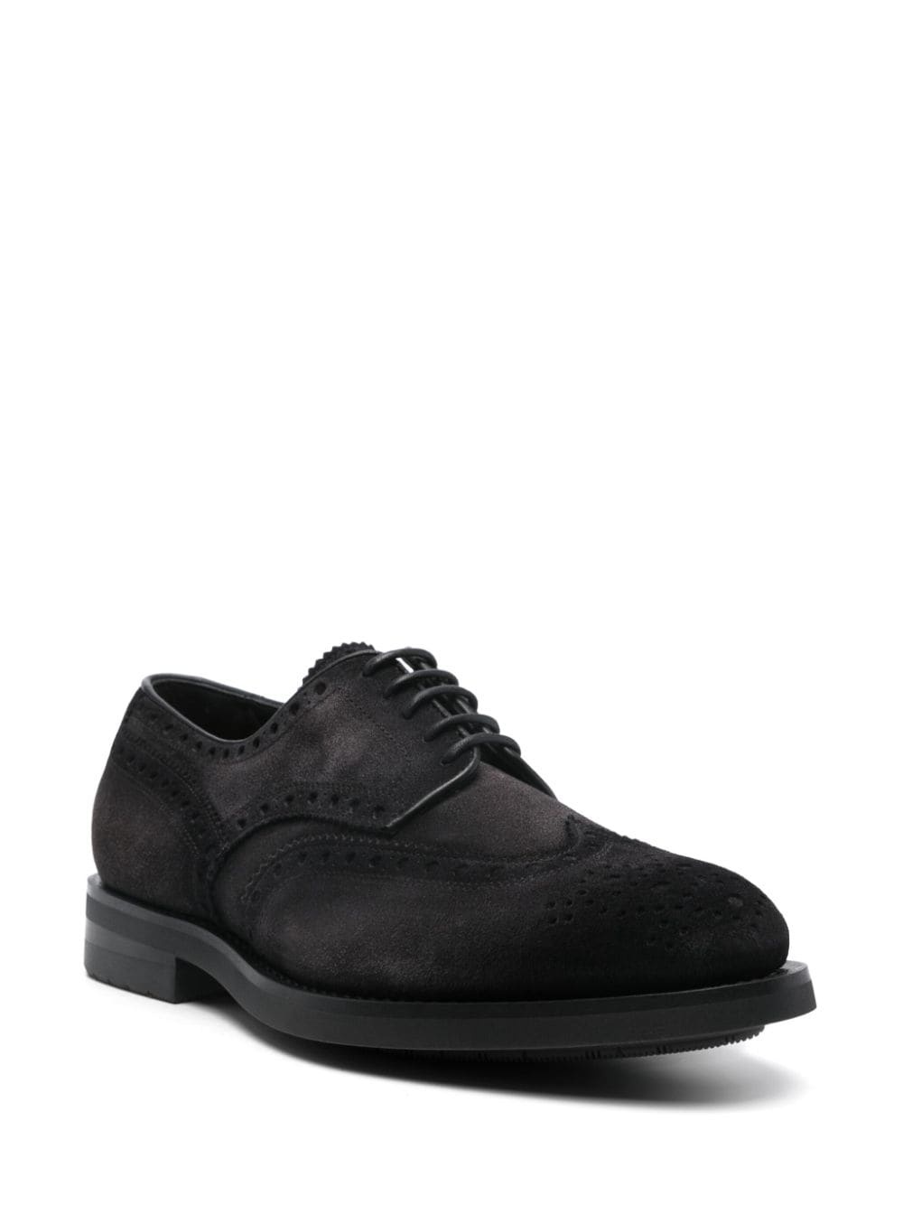 suede lace-up shoes - 2