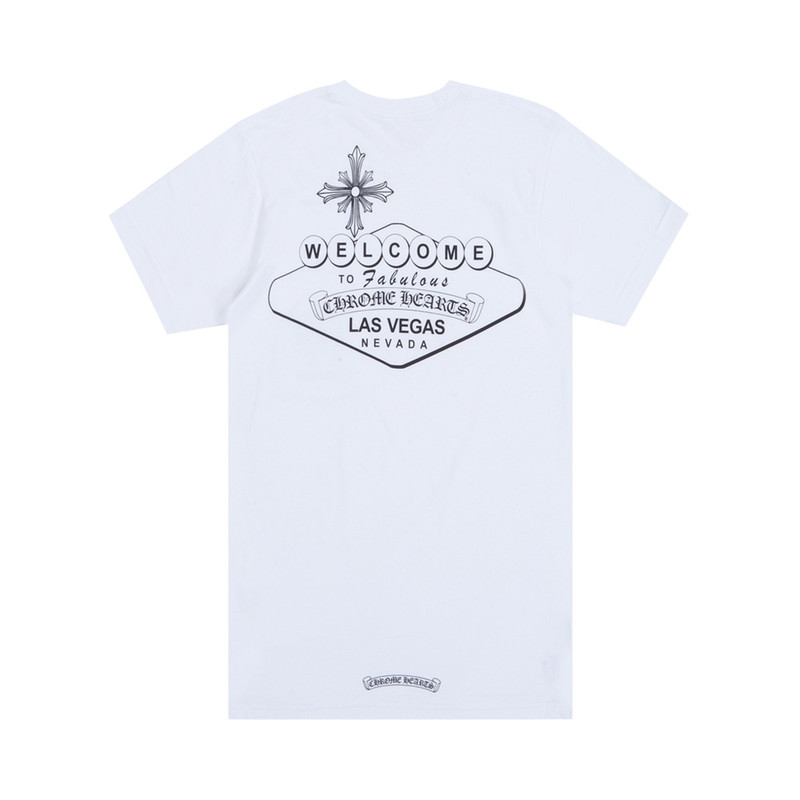 Chrome Hearts Chrome Hearts Vegas Exclusive Tee 'White' outlook