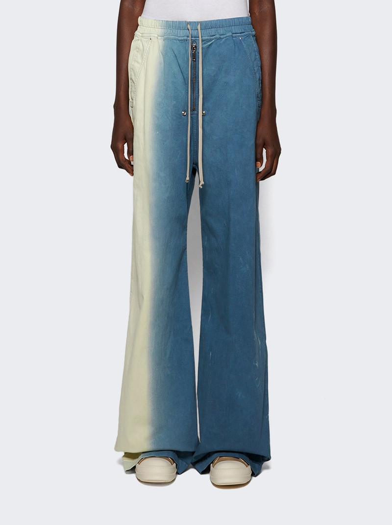 Rick Owens DRKSHDW Geth Belas Denim Pants Toothpaste Degrade outlook