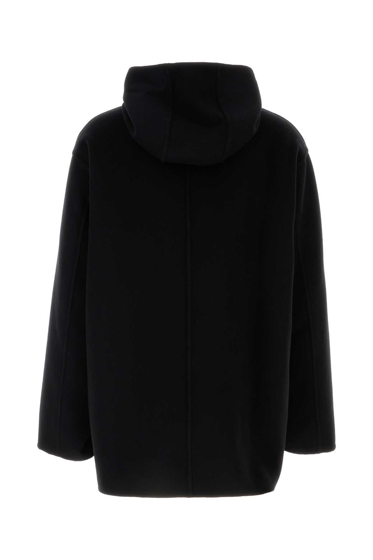 Prada Men Black Silk Padded Jacket - 2