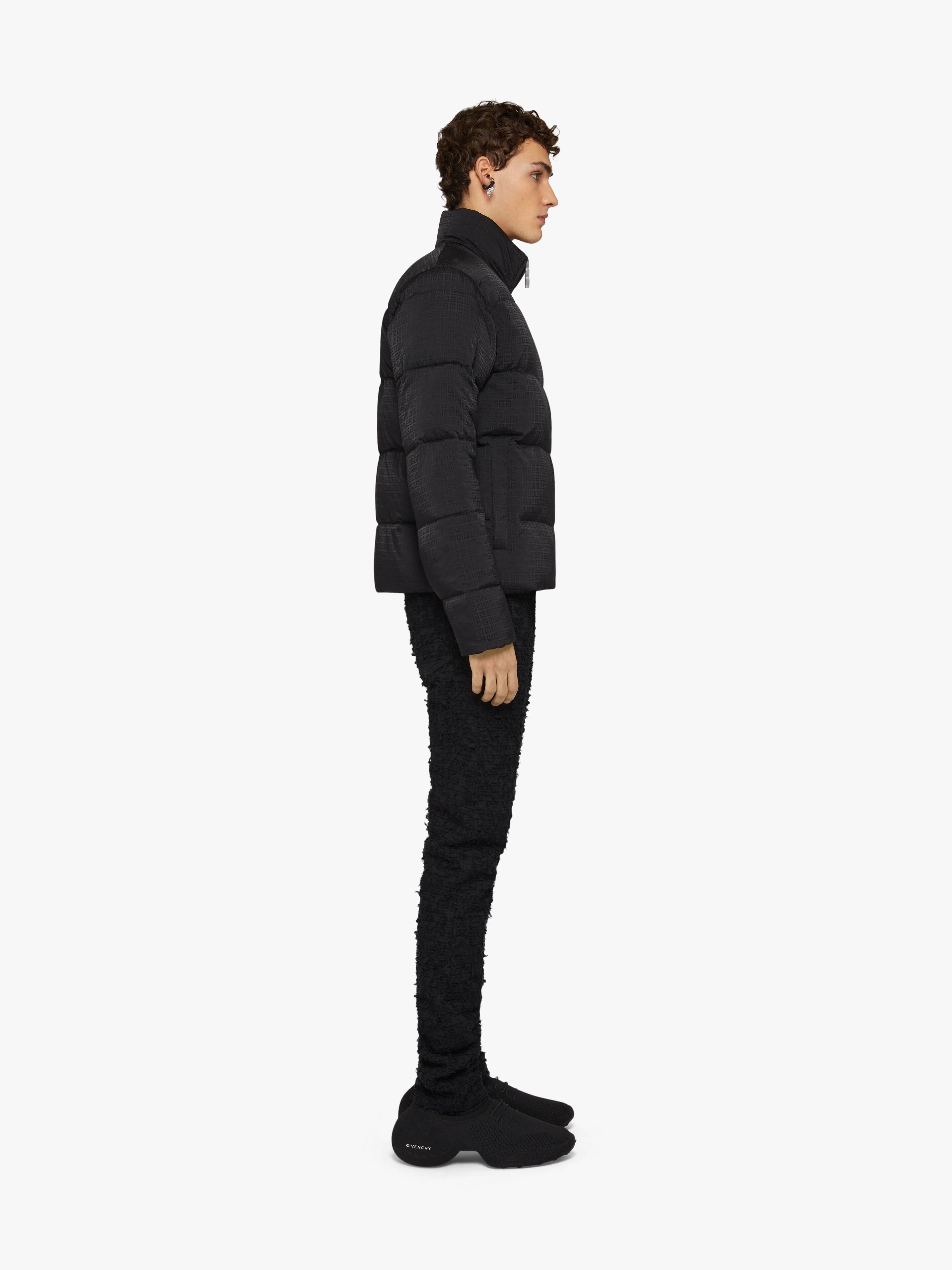 PUFFER JACKET IN 4G JACQUARD - 3