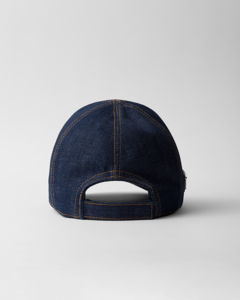 Selvedge denim baseball cap 3