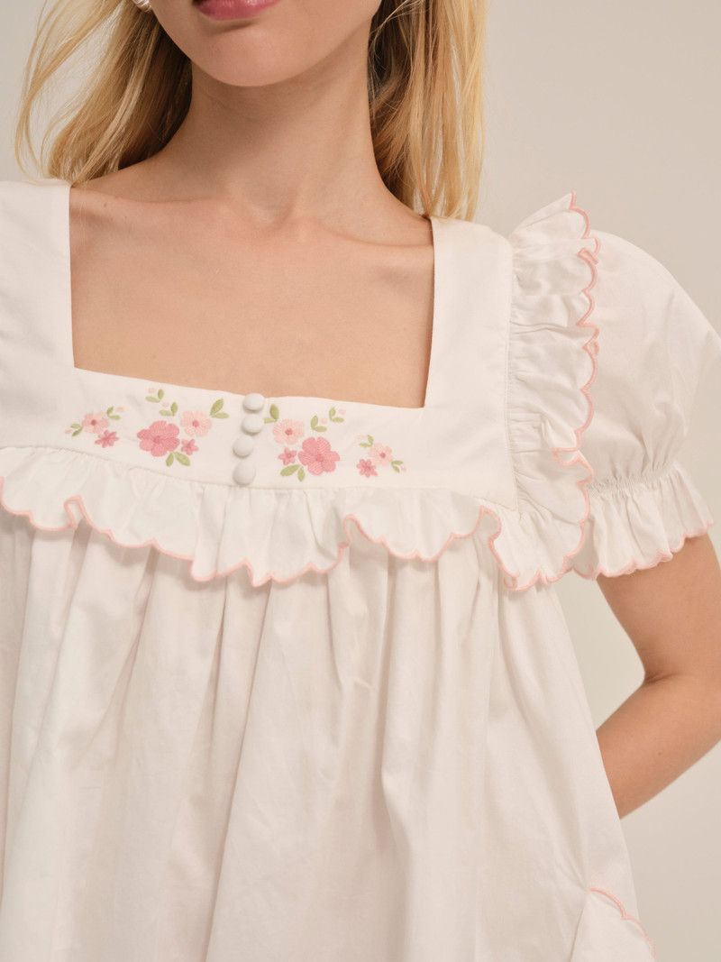 For Love & Lemons Tea Time Babydoll Dress outlook